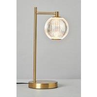 BHS Lighting Rimi LED Table Lamp in Metallic Gold