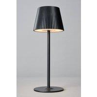 BHS Lighting Esther Rechargeable Table Lamp in Black