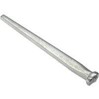 Forgefix Cut Clasp Nail Bright Finish 50Mm Bag Weight 500G in Silver