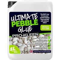 ProKleen Ultimate Pebble Glue 5L (Covers 80 ft2) in White
