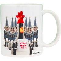 Wallace & Gromit Vengeance Most Fowl Worlds Best Boss Mug in White