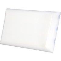 Lavio Memory Foam Pillow Contour Orthopedic Neck Support 2Side 2 Firmness in White