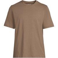Lands' End Men's Super-T T-shirt in Brown | Size: Large