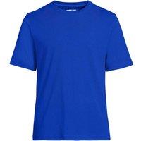 Lands' End Men's Super-T T-shirt in Royal | Size: XL