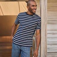 Lands' End Men's Super-T T-shirt in Indigo | Size: 2XL