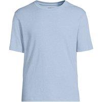 Lands' End Men's Supima Crew Neck T-Shirt in Light Blue | Size: 2XL