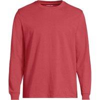 Lands' End Men's Super-T Long Sleeve T-shirt in Rose | Size: 2XL
