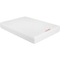 Rest Relax Visco Therapy 19cm Sprung Mattress Medium Comfort Enhanced Support in White | Size: Small Double