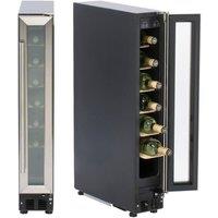 SIA 22L Undercounter Wine Cooler Fridge - WC15SS in Silver
