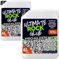 ProKleen Ultimate Rock Glue 10L (Covers 160 ft2) in White | Size: 4m