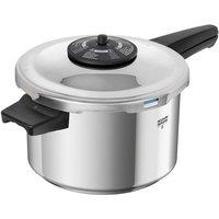 Kuhn Rikon Duromatic Classic Neo Pressure Cooker with Long Handle, 22cm/7L in Silver