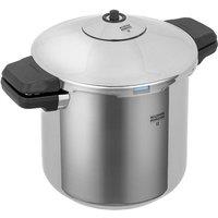 Kuhn Rikon Duromatic Inox Pressure Cooker with Side Grips, 22cm/7L in Silver