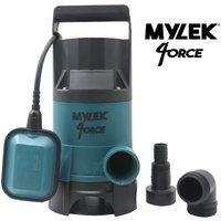 MYLEK Electric Submersible Dirty or Clean Water Pump 750W in Blue