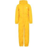 Trespass Babies Button Rain Suit in Yellow | Size: 6-12 m