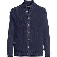 Lands' End Men's Drifter Cardigan in Navy | Size: XL