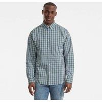 Lands' End Men's Buttondown Ultimate Shirt, Traditional Fit in Green | Size: Large