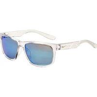 Nike Men's EV0834-914-59 Cruiser Square/Rectangle Sunglasses in Clear