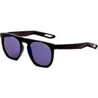 Nike Men's DV2259-451-52 Flatspot Round/Oval Sunglasses in Black