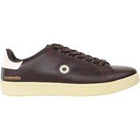 Lambretta Men's Pinball 2 Dark Brown Trainers | Size: 8