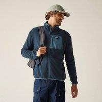 Regatta Men's Frankie Full Zip Fleece in Dark Blue | Size: 2XL