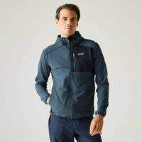 Regatta Men's Alven Full Zip Hooded Fleece in Mid Navy | Size: Medium