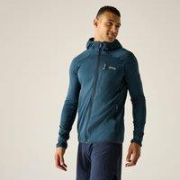 Regatta Men's Kadley Full Zip Hooded Midlayer in Dark Blue | Size: Medium
