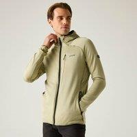 Regatta Men's Kadley Full Zip Hooded Midlayer in Light Green | Size: 2XL