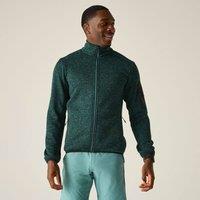 Regatta Men's Newhill Insulating Stretch Full Zip Fleece in Teal | Size: Medium
