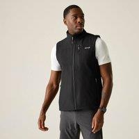 Regatta Men's Arana Waterproof Softshell Gilet in Black | Size: Large