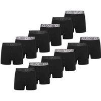 Keanu Men's Boxer Shorts (Pack of 12) in Black | Size: XL