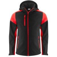 Printer Men's Prime Soft Shell Jacket in Black | Size: Large