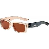 Nike Men's EV24013-113-56 Variant Square/Rectangle Sunglasses in Beige