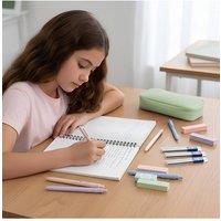 Living and Home 47Pcs Stationery Set with Pencil Case for School Supplies