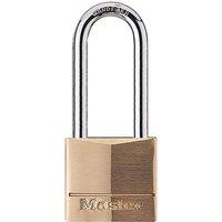 Master Lock Solid Brass 40Mm Padlock 4-Pin - 51Mm Shackle in Gold