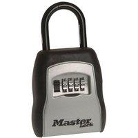 Master Lock 5400E Portable Shackled Combination Key Lock Box (Up To 3 Keys) in Silver