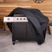 Charles Bentley Universal Waterproof Premium Gas Charcoal BBQ Cover in Black