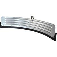 Faithfull Heavy-Duty Curved Yard Squeegee 30In in Silver