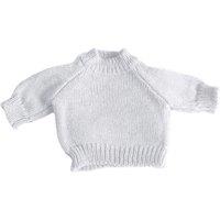 Mumbles Teddy Jumper Accessory in White | Size: Medium