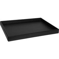 Corby of Windsor Corby Highland Hotel Collection Hospitality Large Tray in Black PU Leather