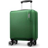 Lugg Vacay 15inch Suitcase, ABS Hard Shell, Water-Resistant (45x20x33cm) in Bright Green | Size: 45 x 20 x 33 cm