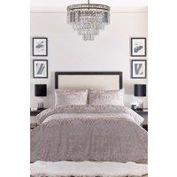 Laurence Llewelyn-Bowen 'Festivo' Ornamental Tile Print Velvet Filled Cushion in Black | Size: 55 cm x 55 cm