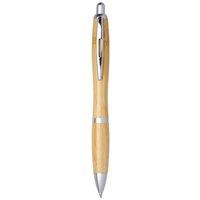Bullet Nash Bamboo Ballpoint Pen in Natural