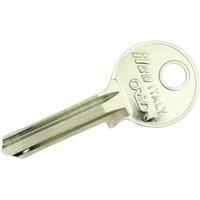 Universal Cylinder Steel Blank Key (Pack of 10) in Silver