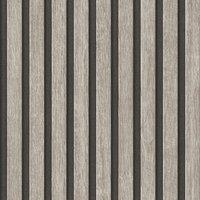 AS Creation Wood Slats Wallpaper in Grey