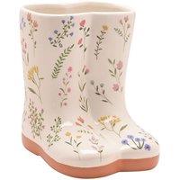 The Cottage Garden Floral Wellies - Ceramic Vase Small
