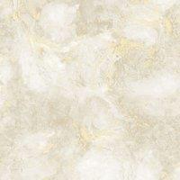 World of Wallpaper Luxe Collection Marble Effect Vinyl Textured Wallpaper in Cream
