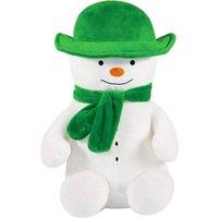 K Collection Snowman 3D 750ml Hot Water Bottle & Cover in White