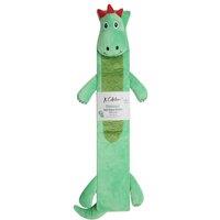 K Collection Dinosaur Extra Long 2L Hot Water Bottle & Cover in Green