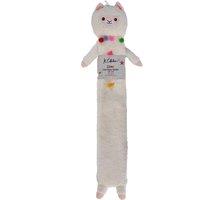 K Collection Llama Extra Long 2L Hot Water Bottle & Cover in White