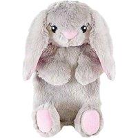 K Collection Bunny 3D 750ml Hot Water Bottle & Cover in Grey